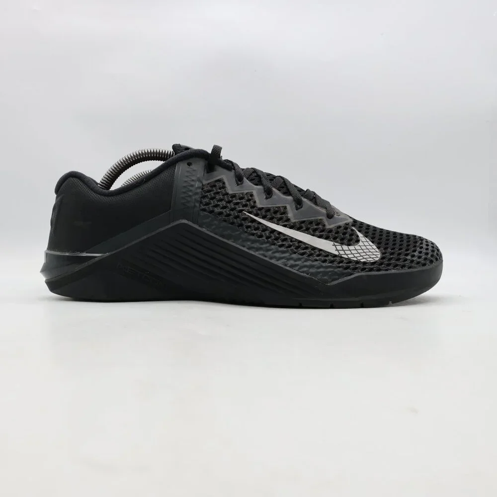 Nike Metcon 6 Men's Size 10 Black Anthracite Cross Sneakers CK9388-001